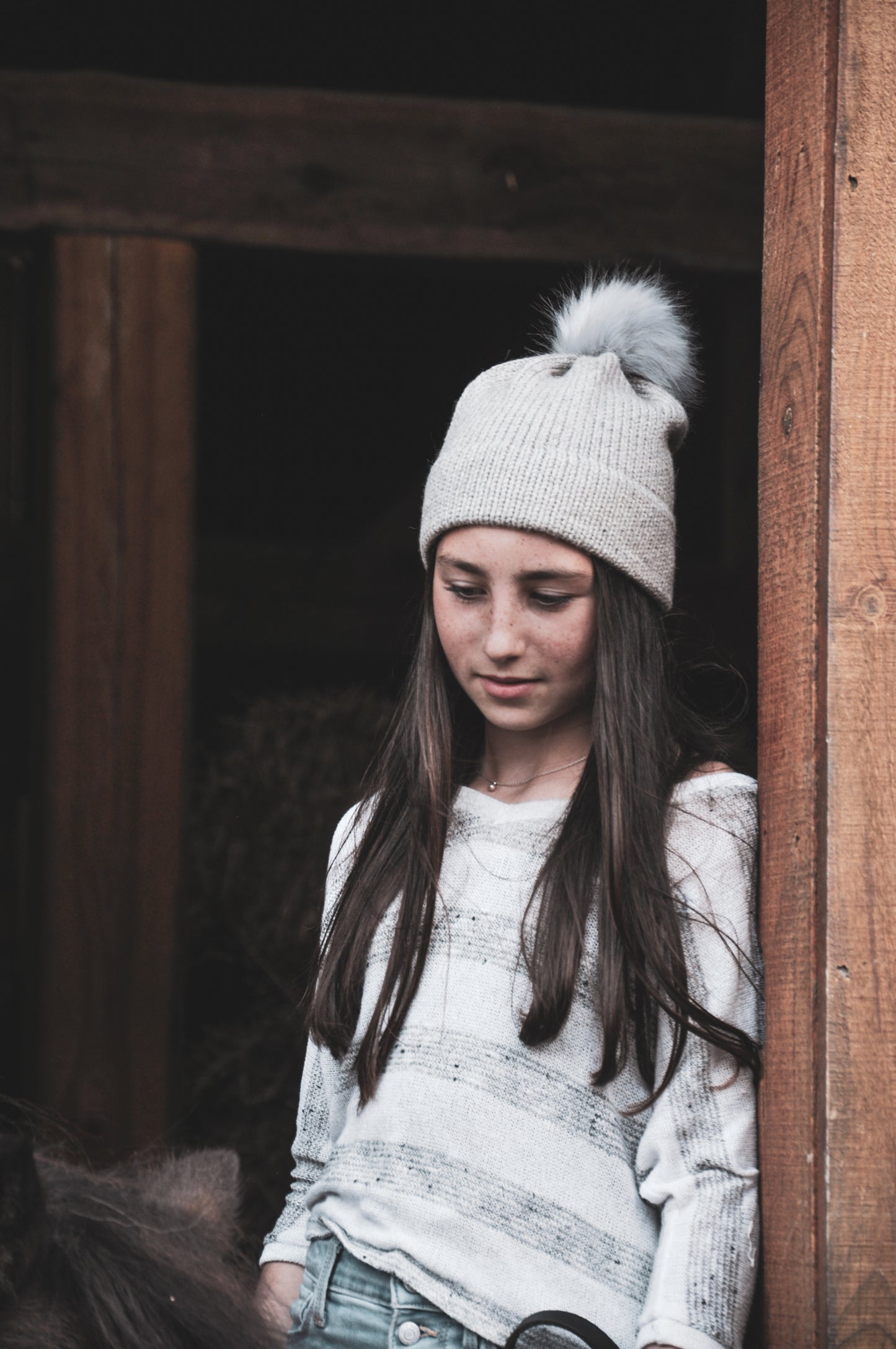 Adult Pom-Pom Hats