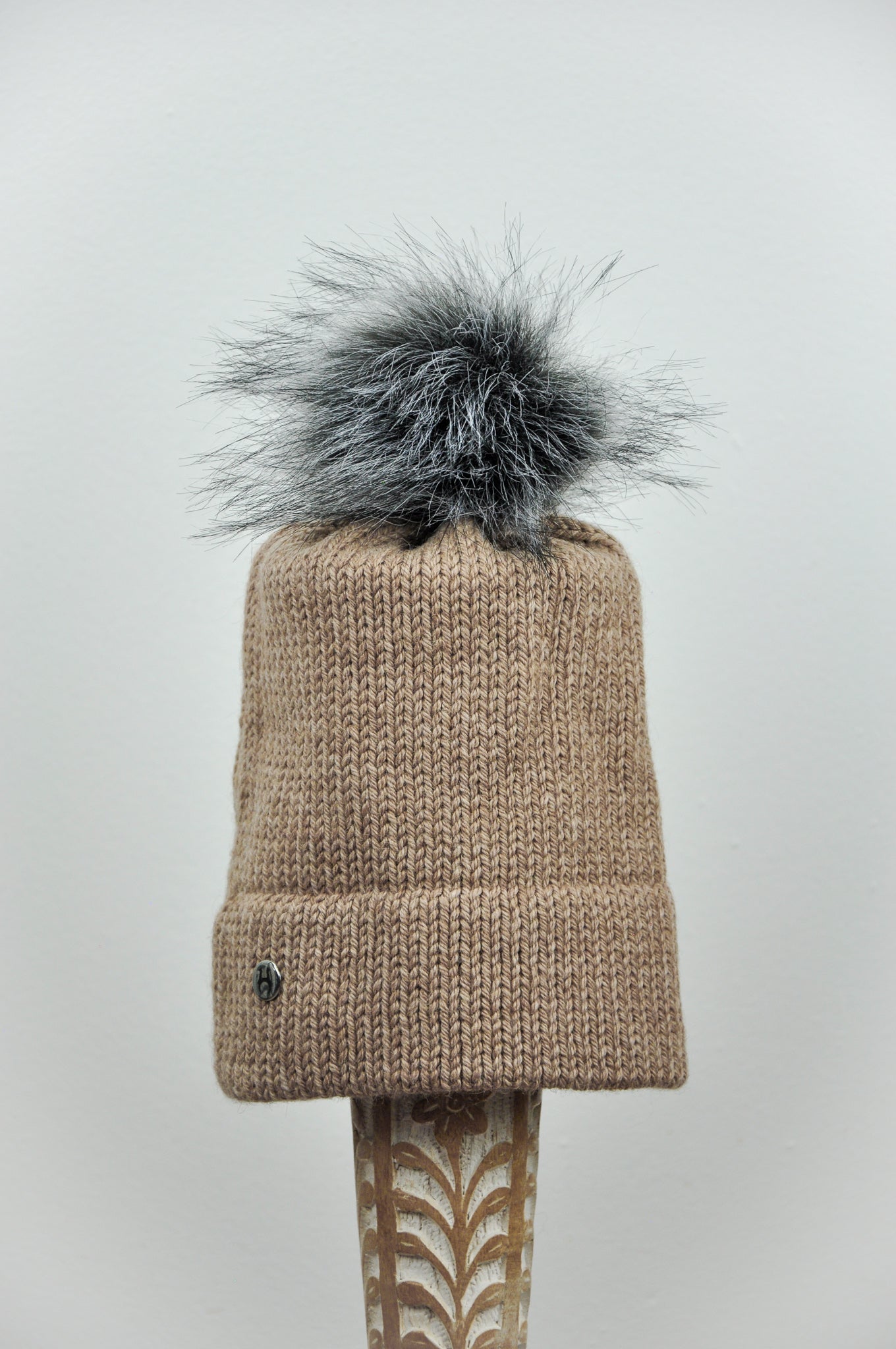 Adult Pom-Pom Hats